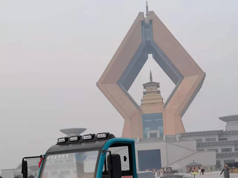 法门寺(国家5A级景区)采购扫地机选择了西安高乐美